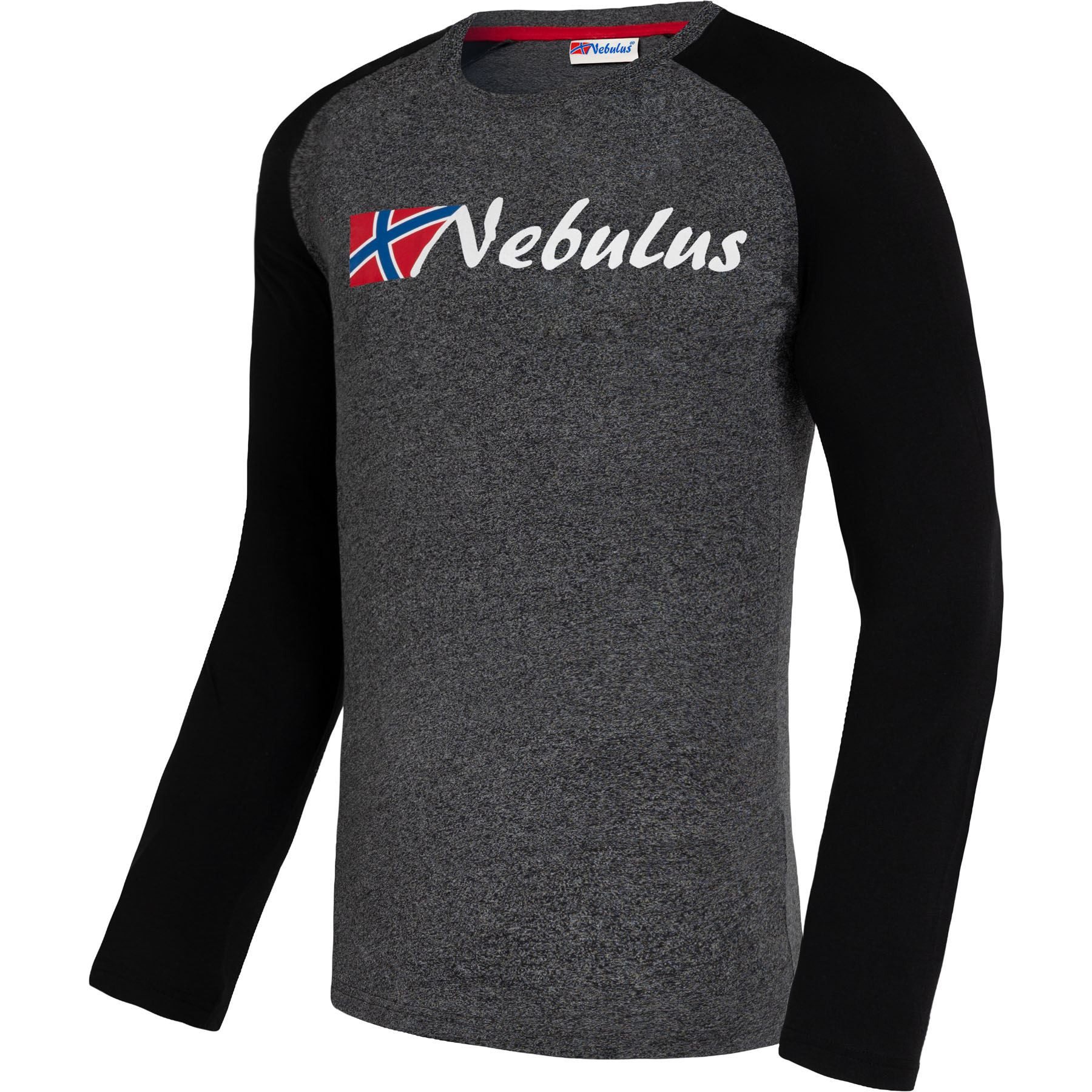 Langarmshirt CUP, P5093 - Herren, grau meliert, L