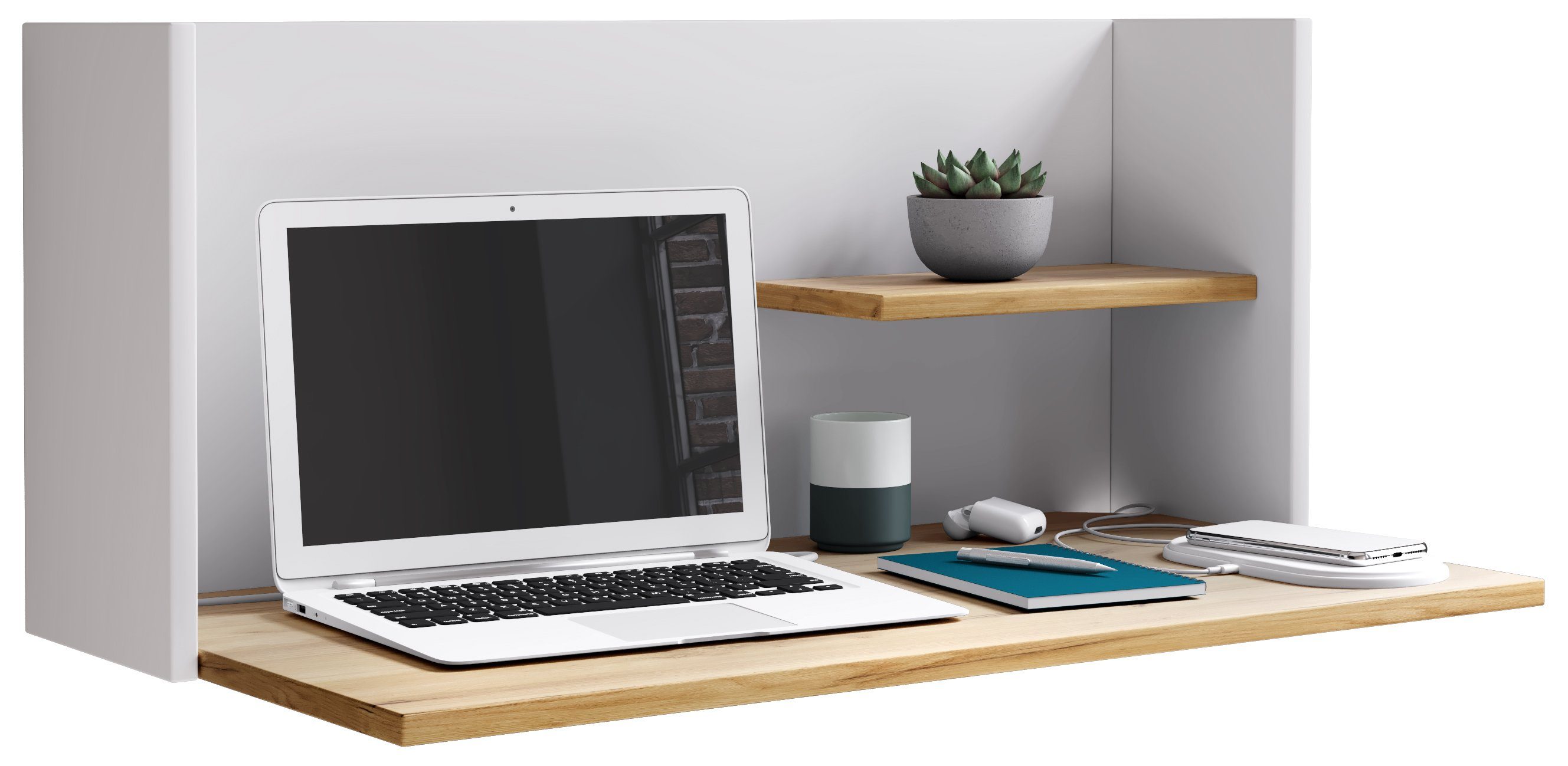 VCM Schreibtisch Holz Hänge Schreibtisch Wandschreibtisch günstig online kaufen