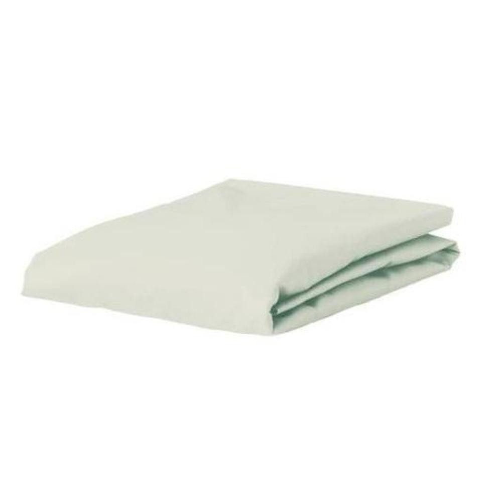 Essenza Spannbettlaken Minte Spannbetttuch 160 x 200 cm, Baumwollsatin, Gummizug: rundum