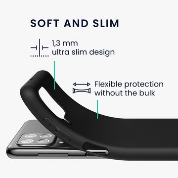 kwmobile Handyhülle Hülle für Samsung Galaxy A22 4G, Hülle Silikon - Soft Handyhülle - Handy Case Cover
