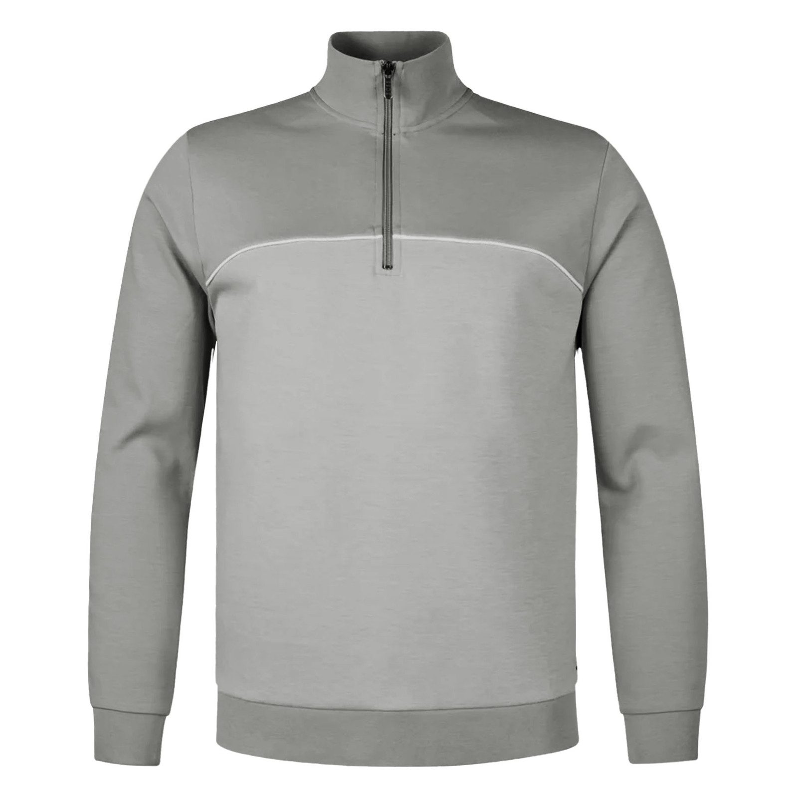 BOSS Sweatshirt Tracksuit 1/4 Jacket mit eingesticktem Markenschriftzug günstig online kaufen