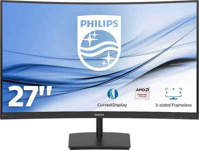 Philips 271E1SCA Curved-LED-Monitor (68,6 cm/27 ", 1920 x 1080 px, Full HD, 4 ms Reaktionszeit, 75 Hz, LCD)