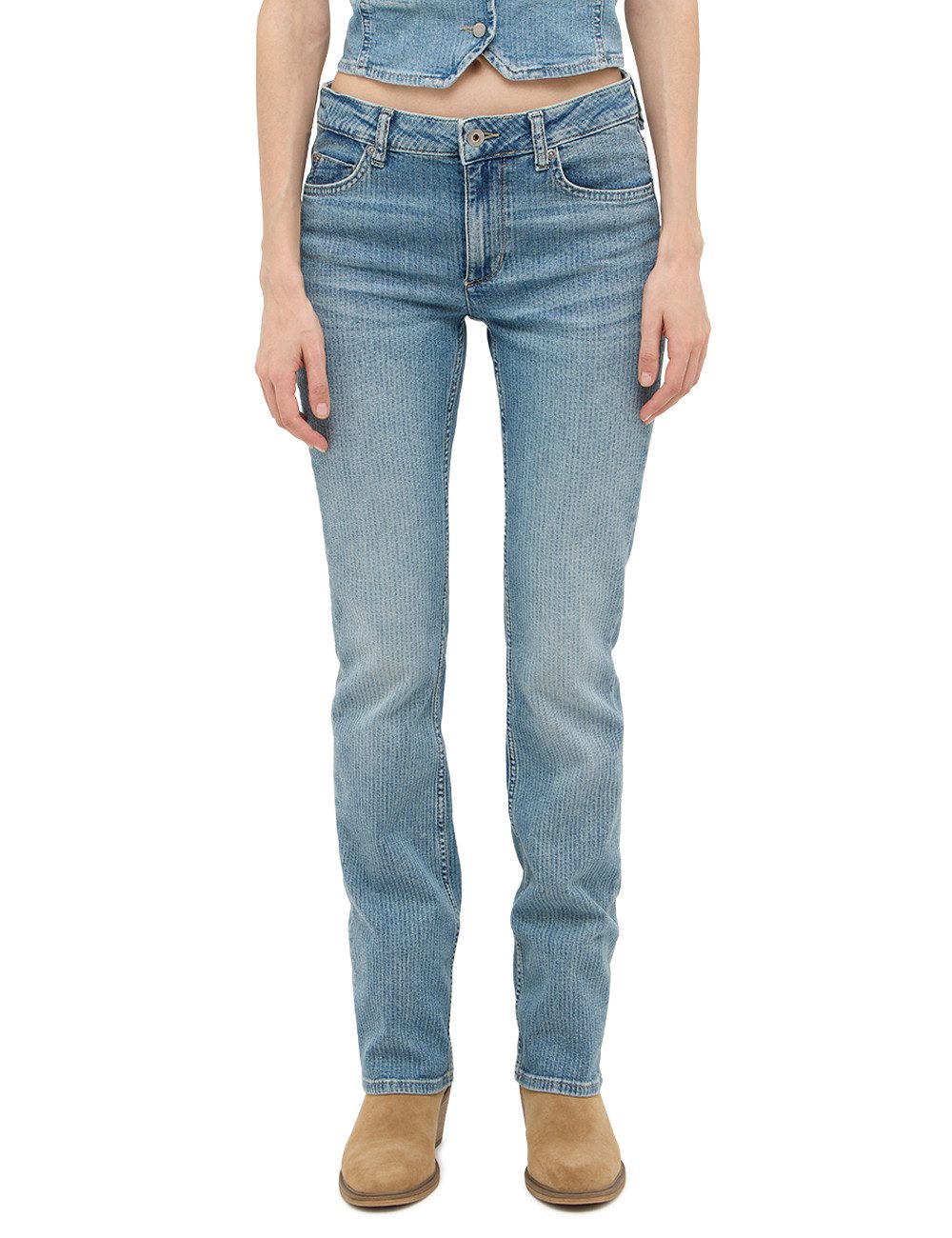 MUSTANG Bootcut-Jeans Damen Style Shelby Slim Boot
