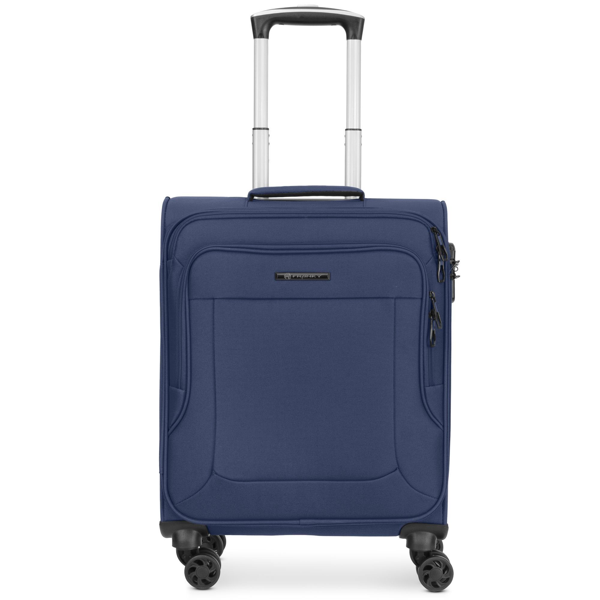 Franky Handgepäck-Trolley Melbourne 3.0, 4 Rollen, Polyester dark blue