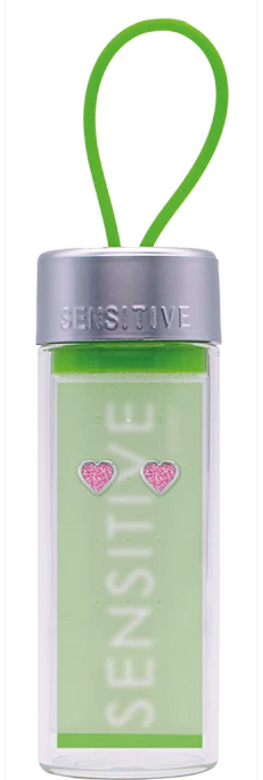 Studex Ohrring-Set Studex Geschenkbox mit Tube Cube Sensitive (Set, Ohrstecker, Ohrverschlüsse, Advanced Aftercare)