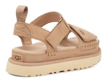 UGG W GOLDENSTAR Plateausandale mit Klettverschluss