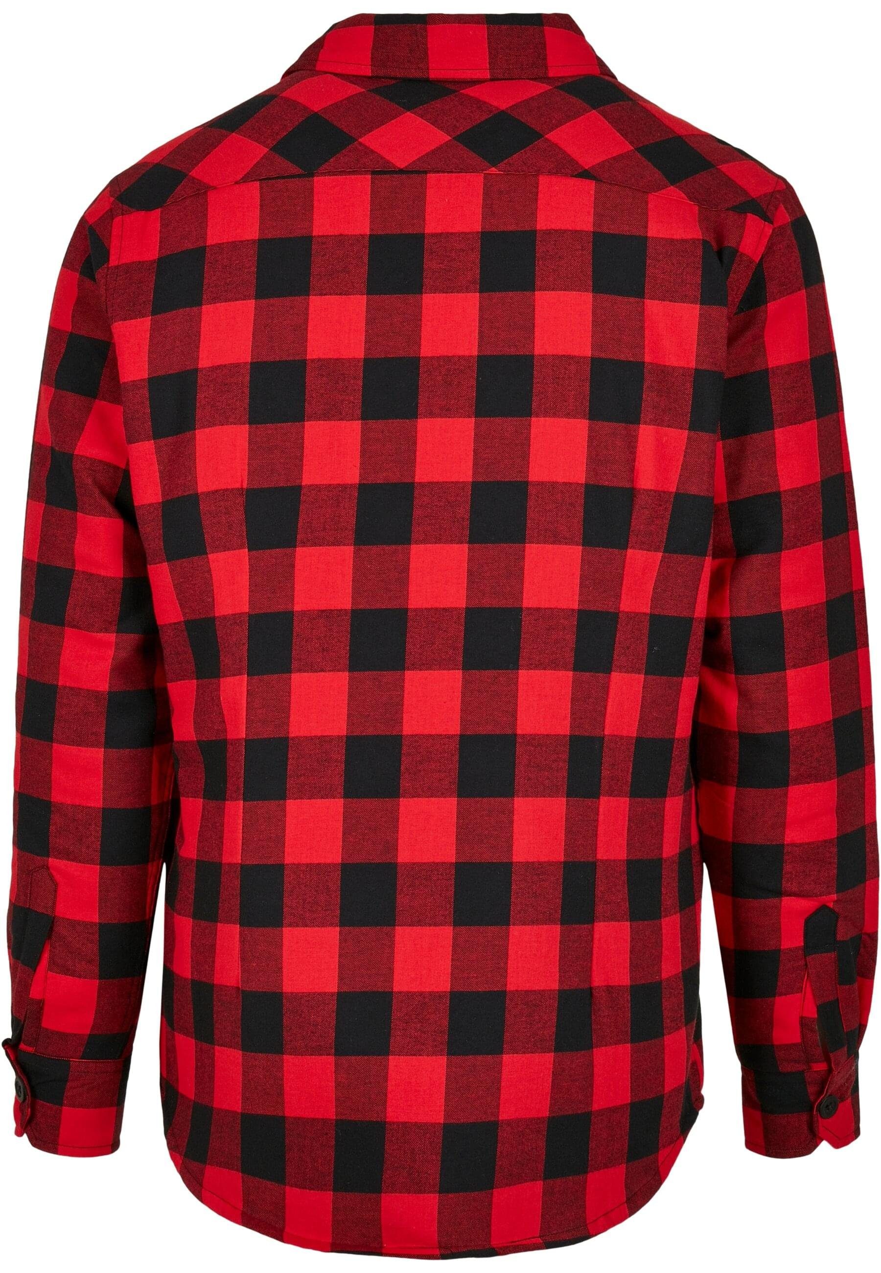 URBAN CLASSICS Langarmhemd Urban Classics Herren Padded Check Flannel Shirt günstig online kaufen