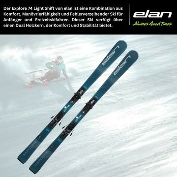 elan Ski, Ski Elan Explore 74 RS On Pisten Ski + Bindung EL10.0 Grip Walk 2024