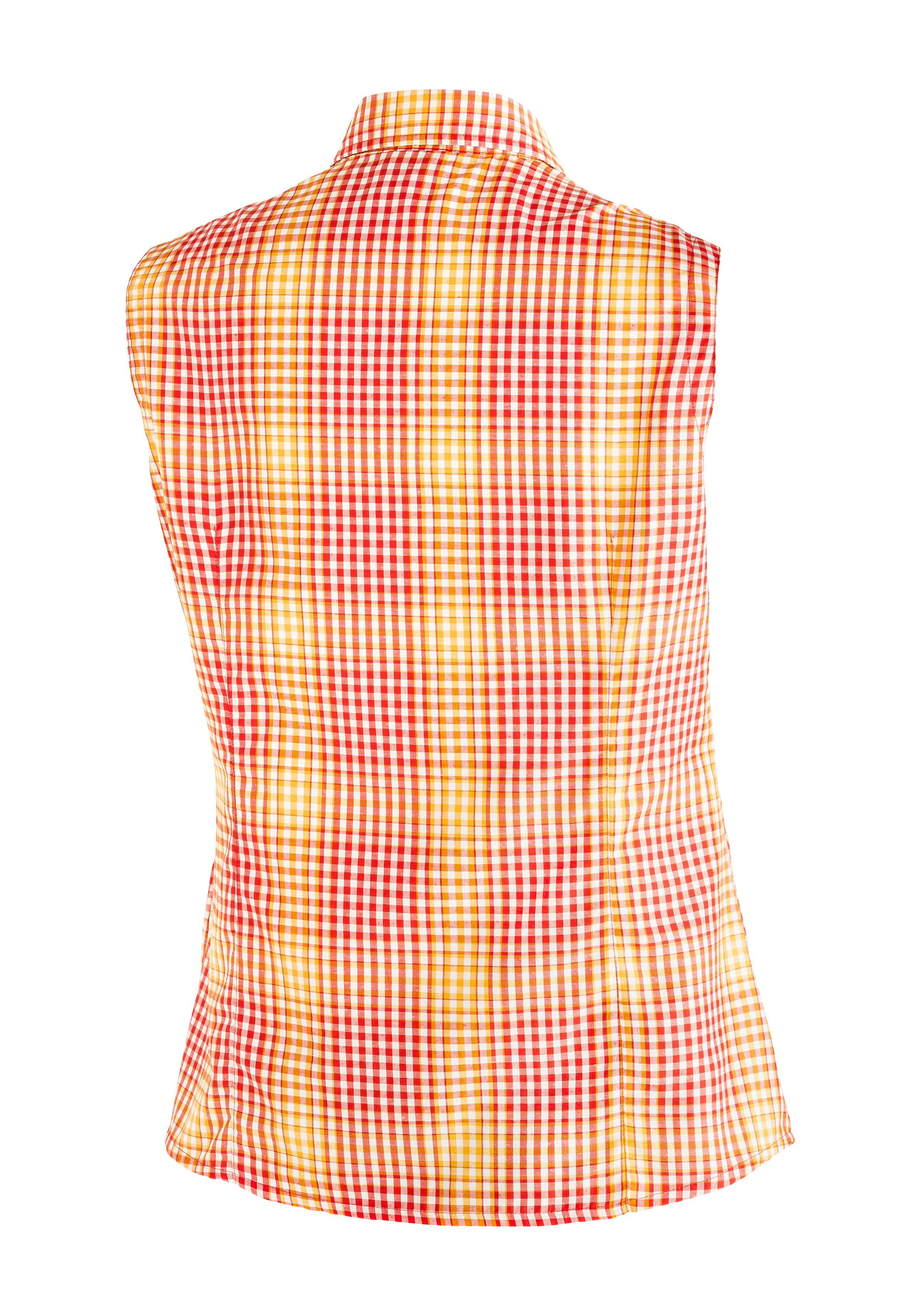 Maier Sports Funktionsbluse Paloma Karierte, ärmellose günstig online kaufen