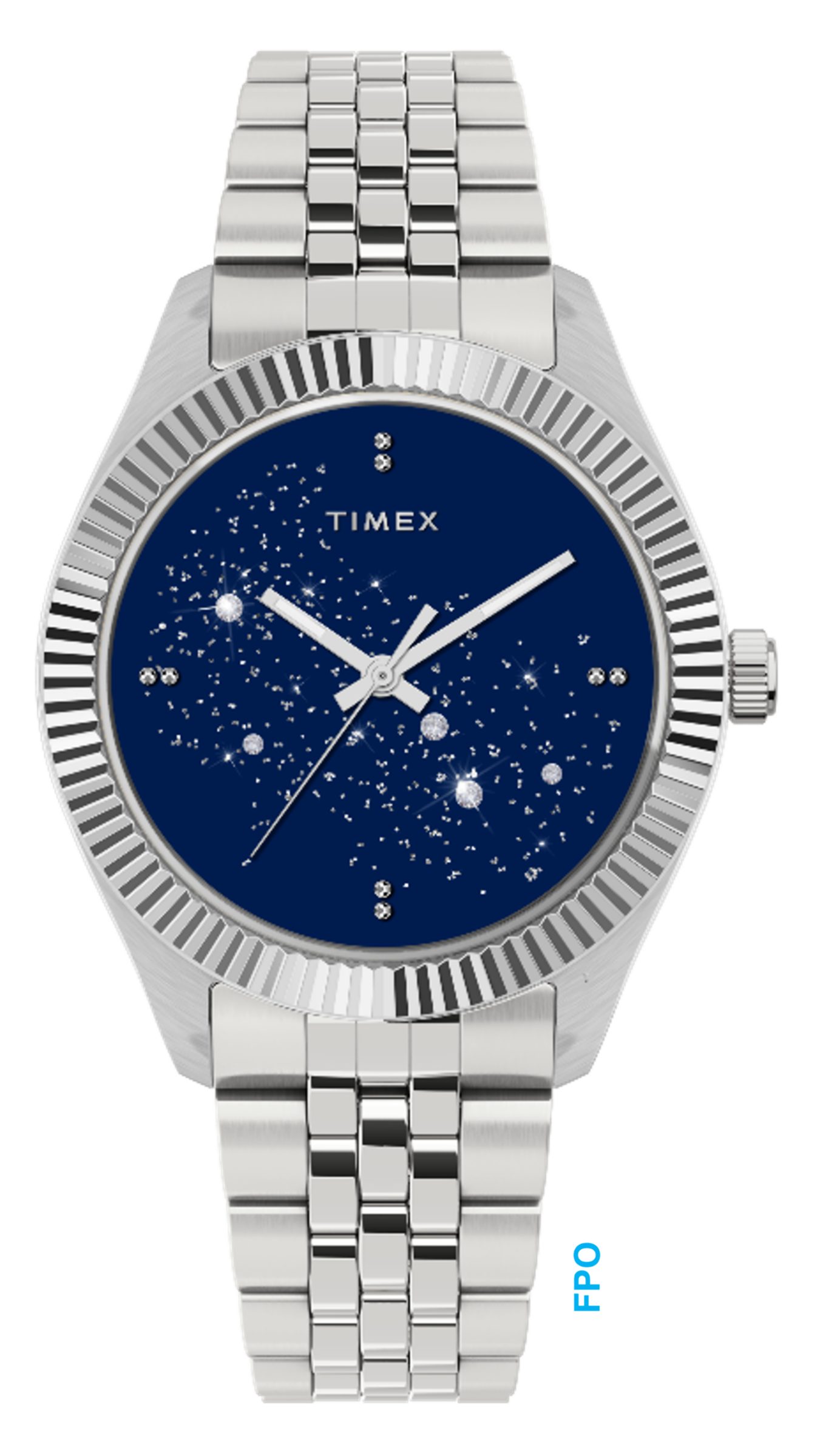 Timex Quarzuhr LEGACY TW2Y20100AJ, Armbanduhr, Damenuhr, Edelstahlarmband, Leuchtzeiger