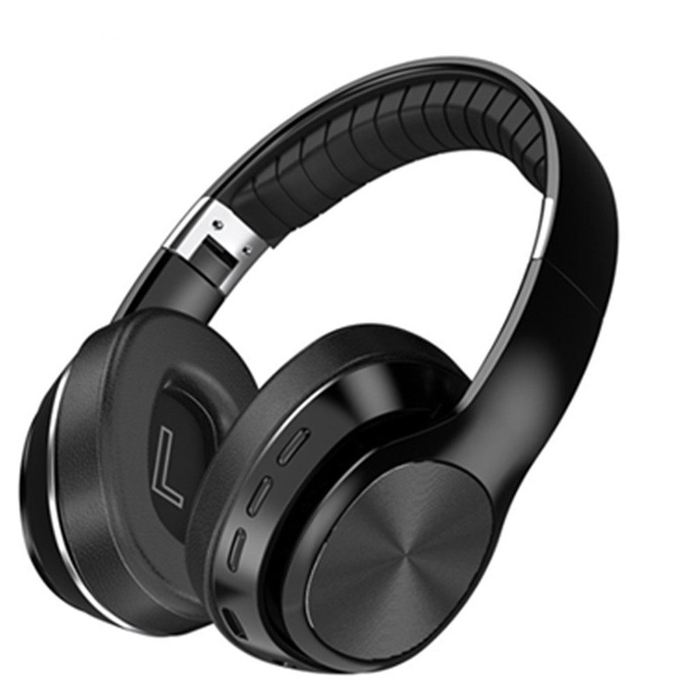 GelldG Bluetooth Kopfhörer, 12 Std, Over Bluetooth-Kopfhörer Kopfhörer schwarz Cancelling Noise Ear