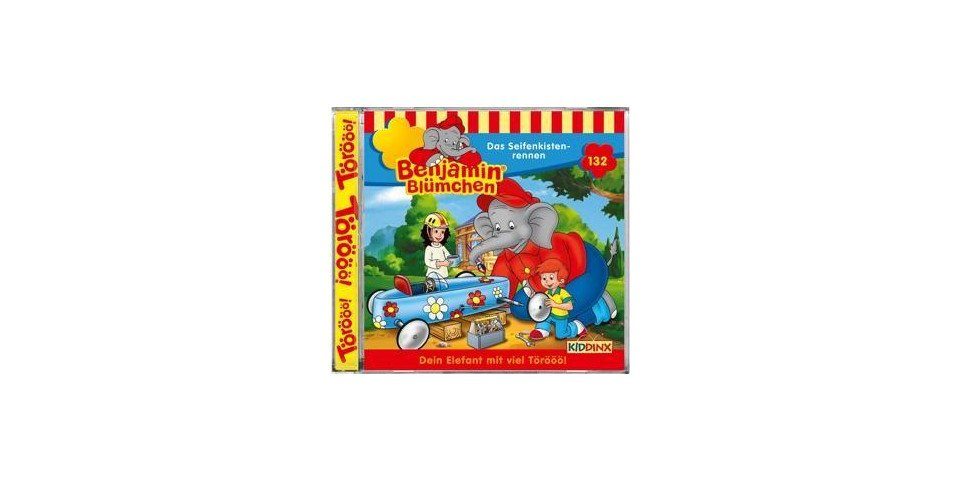 Hörspiel-CD Benjamin Blümchen 132 - Das Seifenkistenrennen