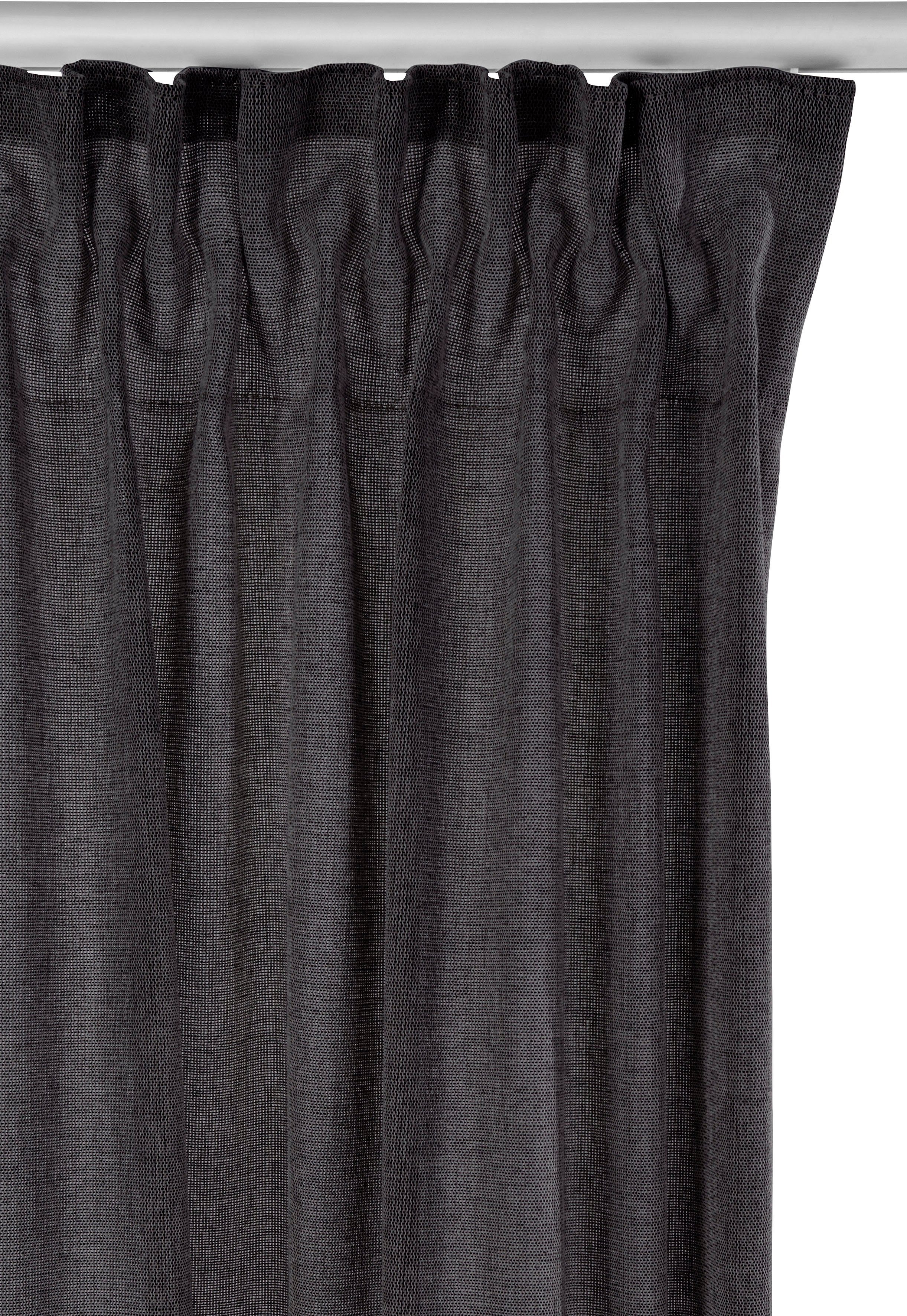 LeGer Home by Lena Gercke Vorhang Lanea (1 St), Multifunktionsband, halbtransparent, Leinenoptik, 1 Schal, verschiedene Größen