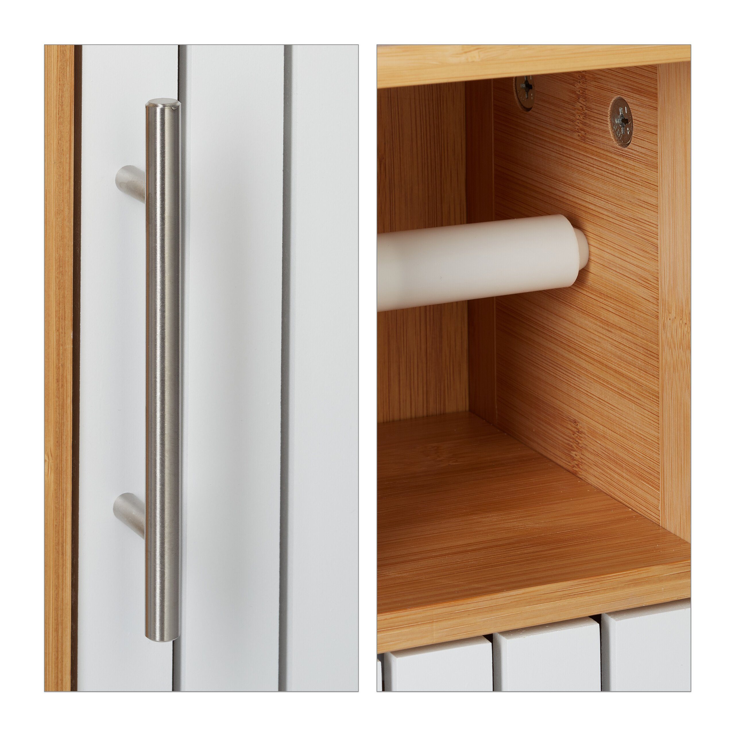 Bambus Toilettenpapierhalter Mit Ablage Kaufen Produktbild-Vorschau 9