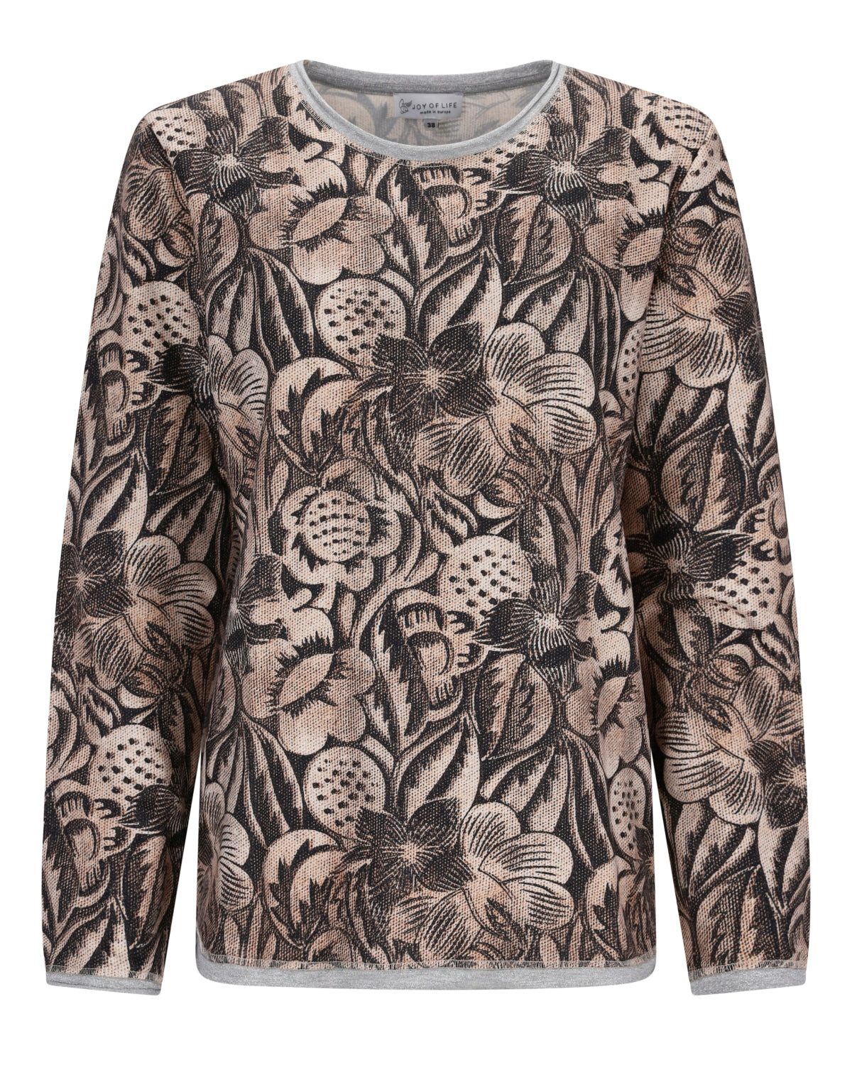 Hajo Sweatshirt Sweatshirt mit Fashionprint