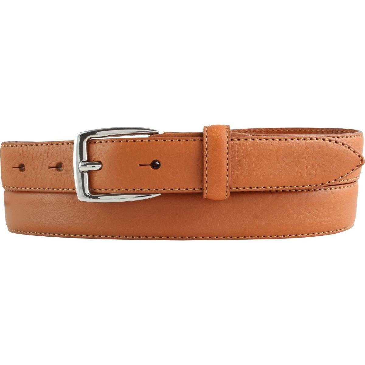 Ledergürtel Kindergürtel aus Vollrindleder 2,5 cm - Kinder-Gürtel für Mädchen 25mm