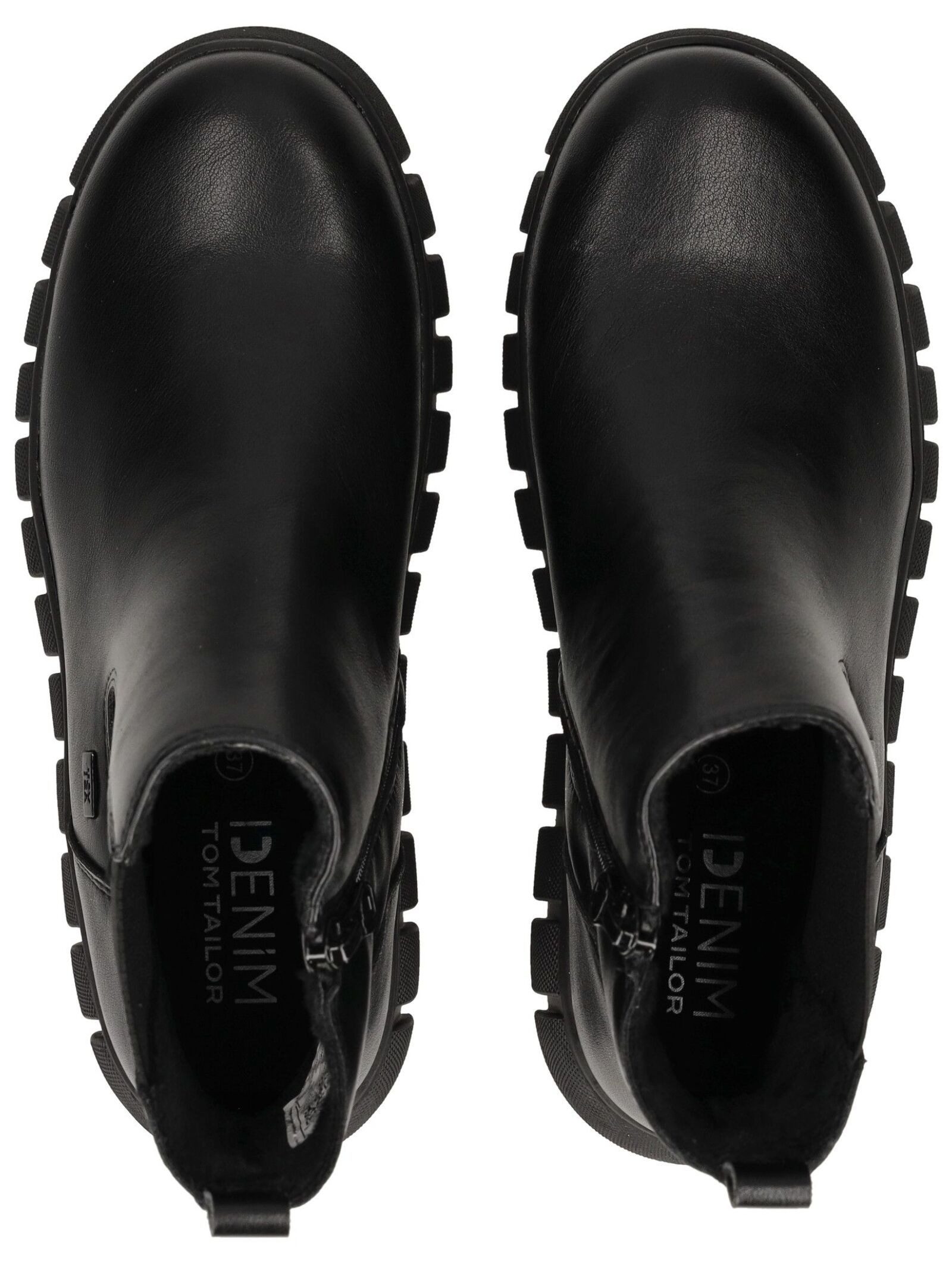 TOM TAILOR Tom Tailor Stiefelette Lederimitat/Textil Stiefelette