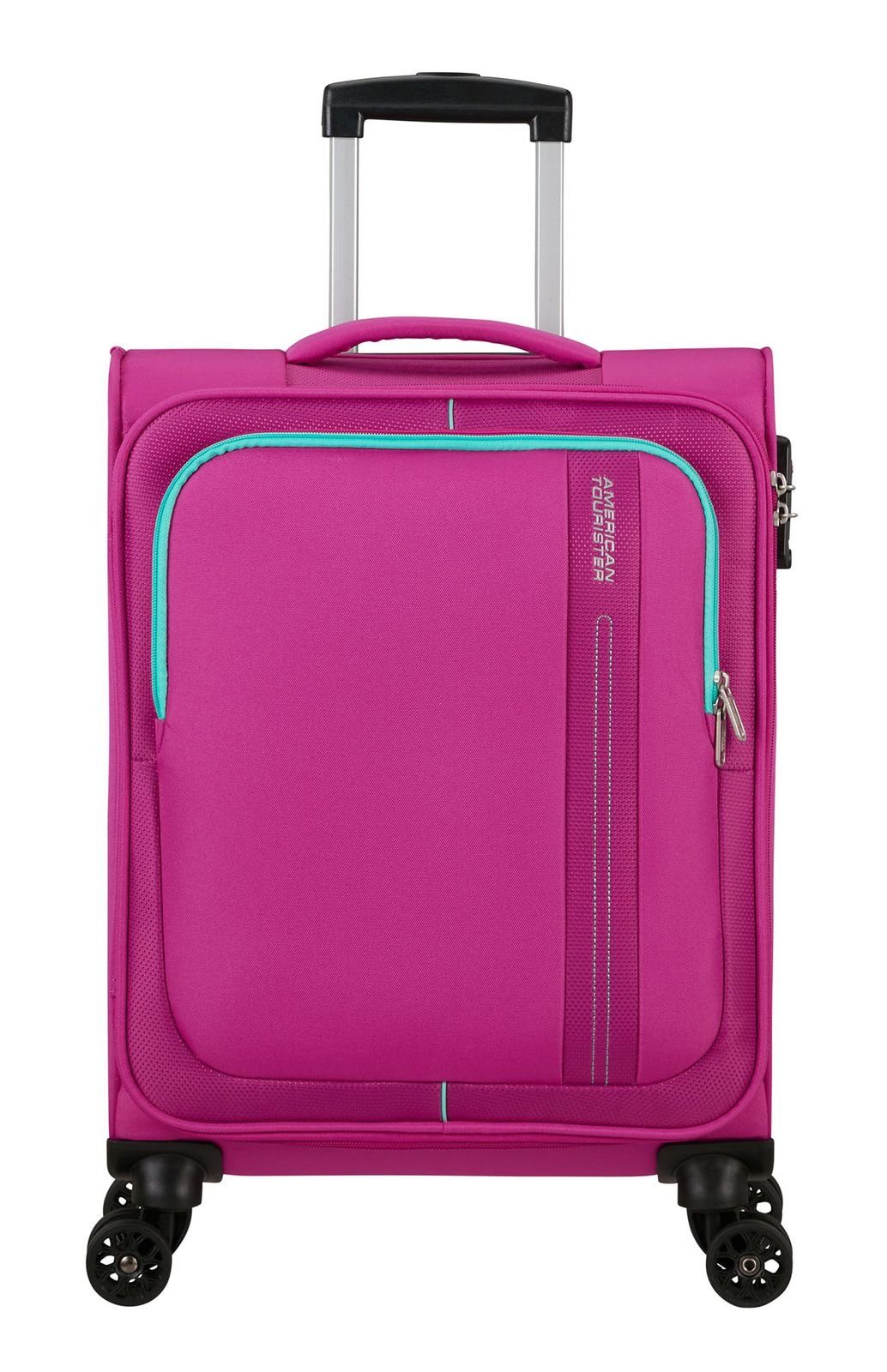 American Tourister® Weichgepäck-Trolley Sea Seeker, 4 Rollen Deep Fuchsia