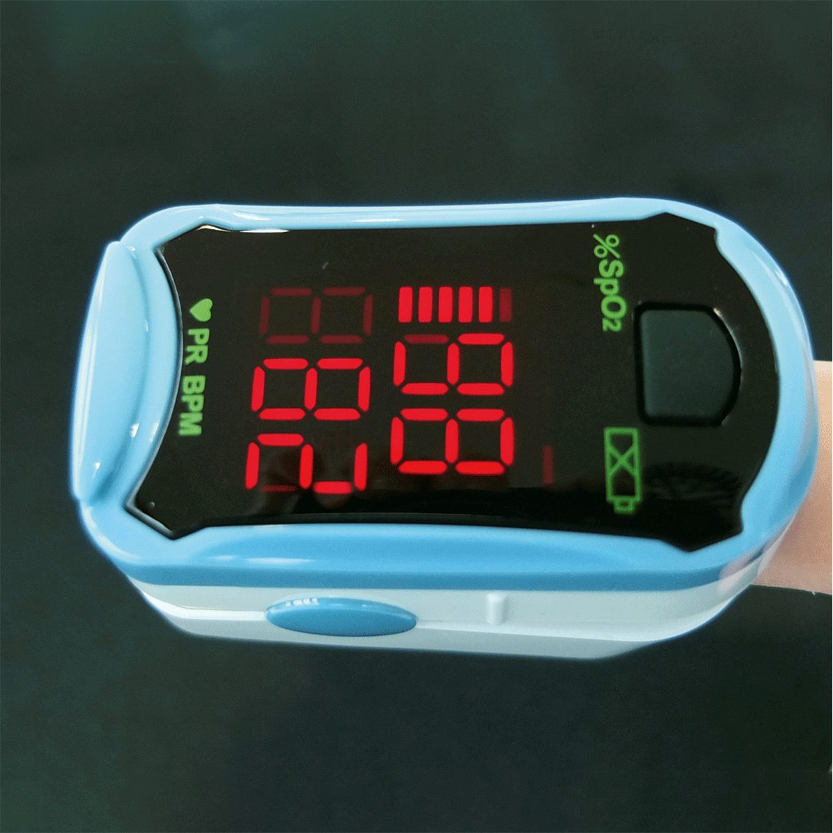 Pulsoximeter Maximex Oximeter, Schmerzfreier Fingeroximeter zur schnellen Ermitt