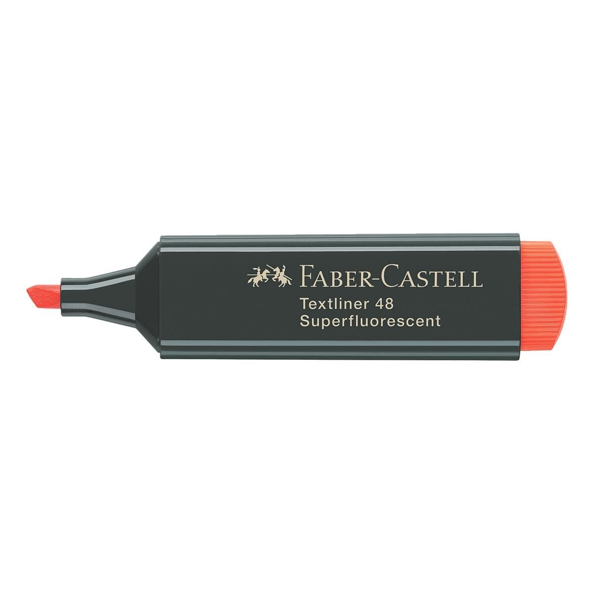 Faber-Castell Marker Textliner 1548, (1-tlg), Textmarker mit Kappe