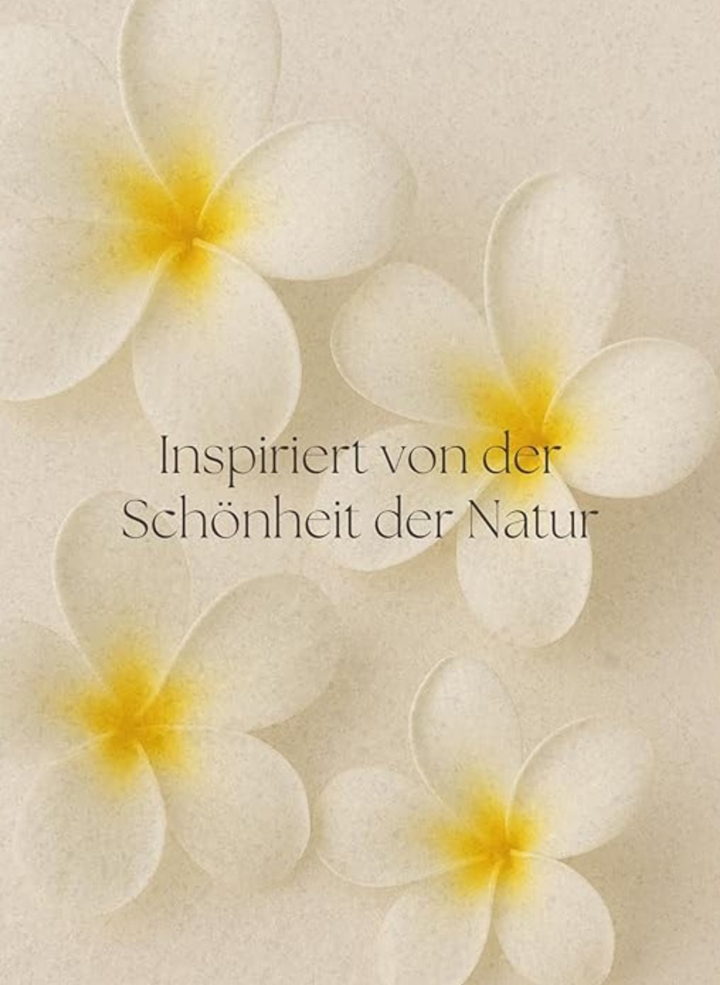 Einzelstück Kette mit Anhänger Halskette Frangipani mit Monoi Anhänger