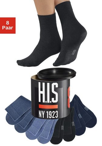 H.I.S Socken (Dose 8-Paar) in der Geschenkdo...