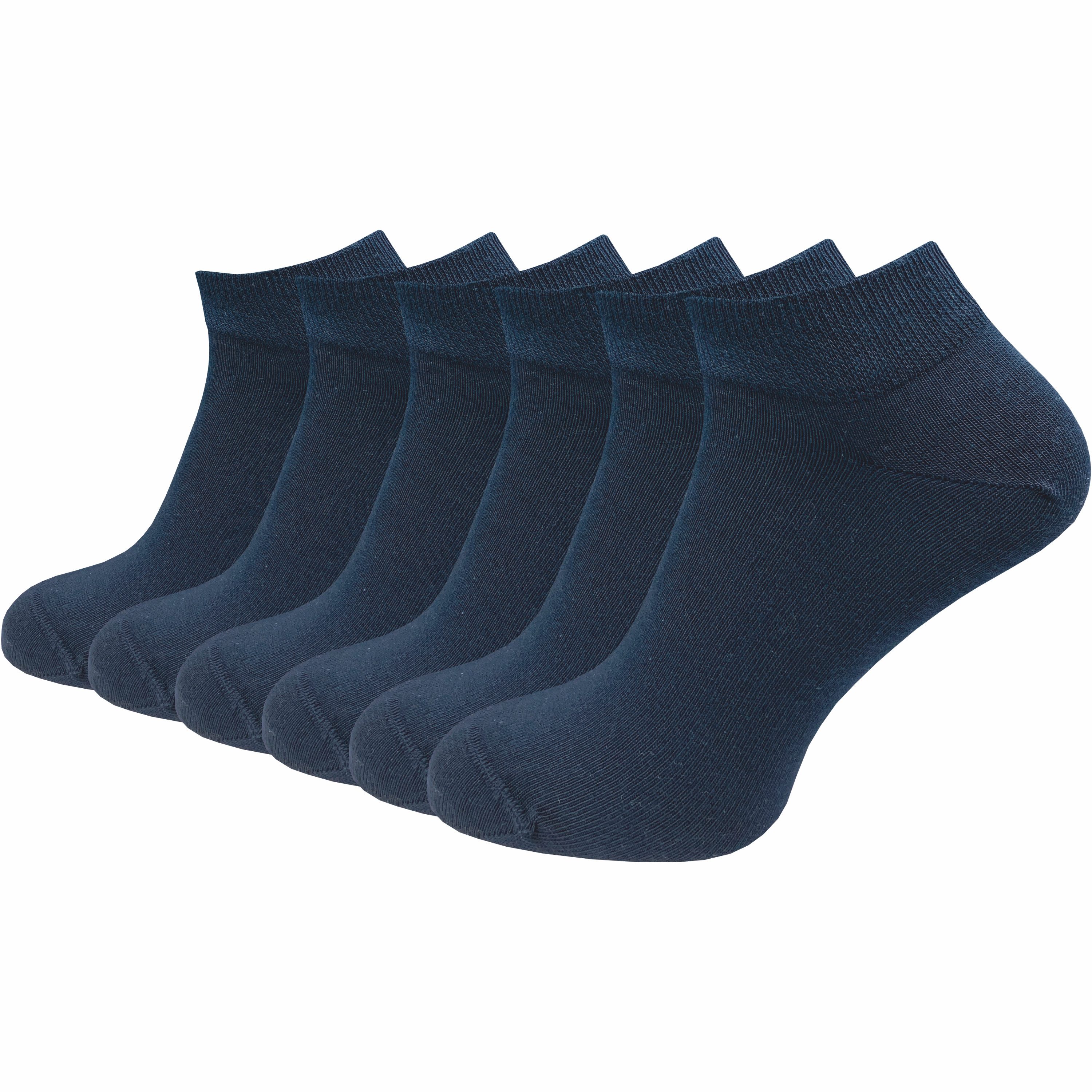 GAWILO Sneakersocken aus 100% Baumwolle für Herren in schwarz & weiß (6-Paa günstig online kaufen