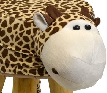 JOKA international Sitzhocker Sitzhocker für Kinder im Giraffendesign