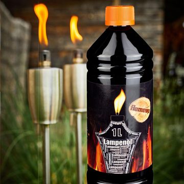 Flameup Lampenöl Set Lampenöl und Petroleum 6-24 Liter Heizung Ofen Kamin Öllampe Öl, 6 l