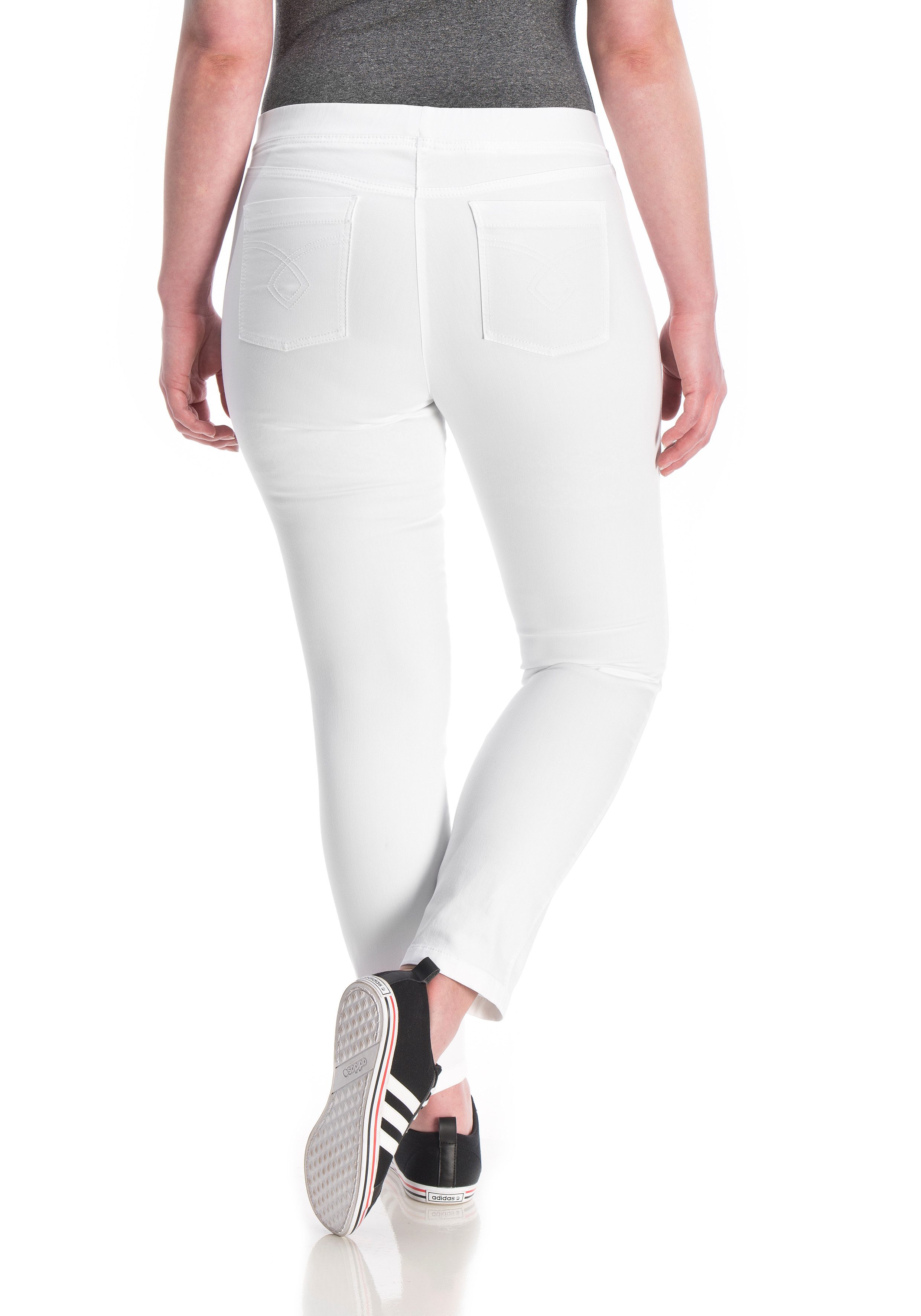KjBRAND Jeansjeggings JENNY angenehm weiche Quer-Stretch Qualität