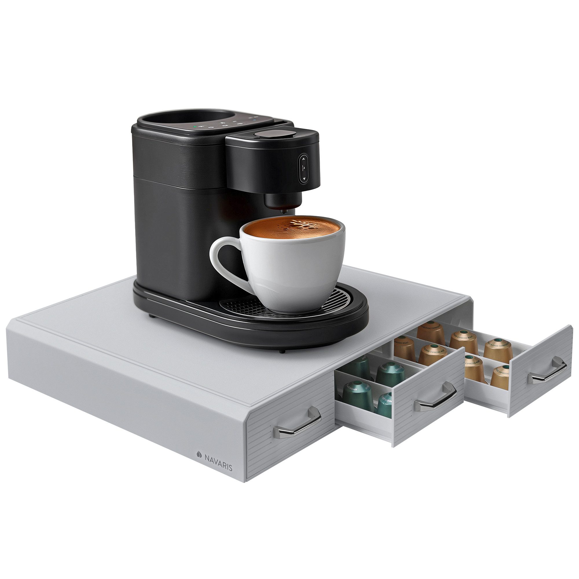 Kapselspender Kapselhalter Aufbewahrungsbox für Nespresso & CBTL Kapseln