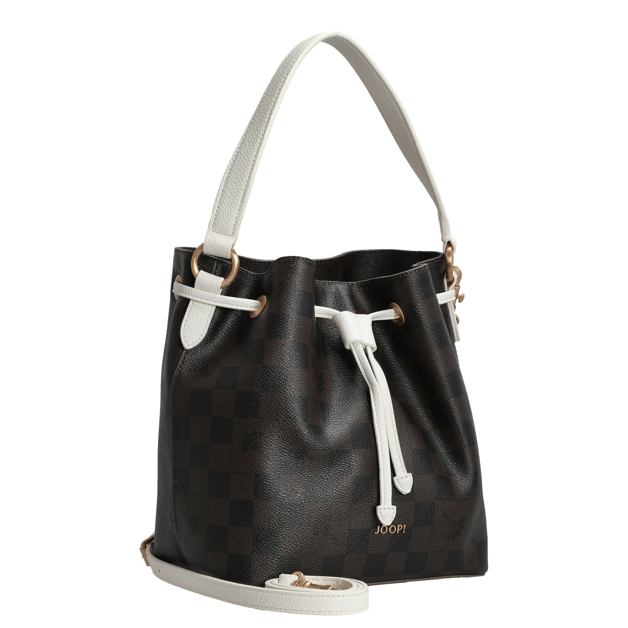 JOOP! Umhängetasche Women Piazza Edition Franziska - Beuteltasche S 23 cm (white)