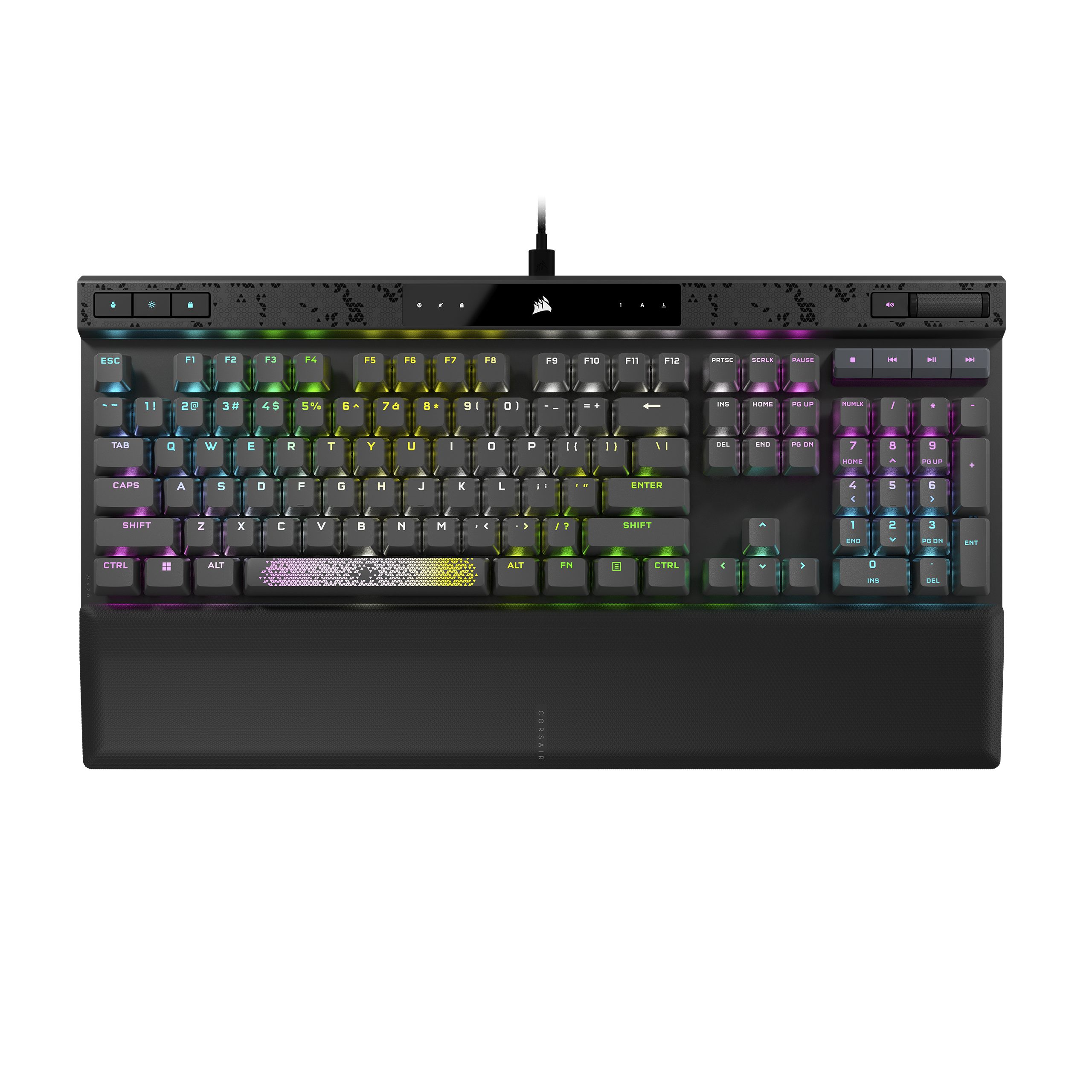 Corsair K70 MAX RGB Gaming-Tastatur (mit anpassbaren Magnetschaltern)