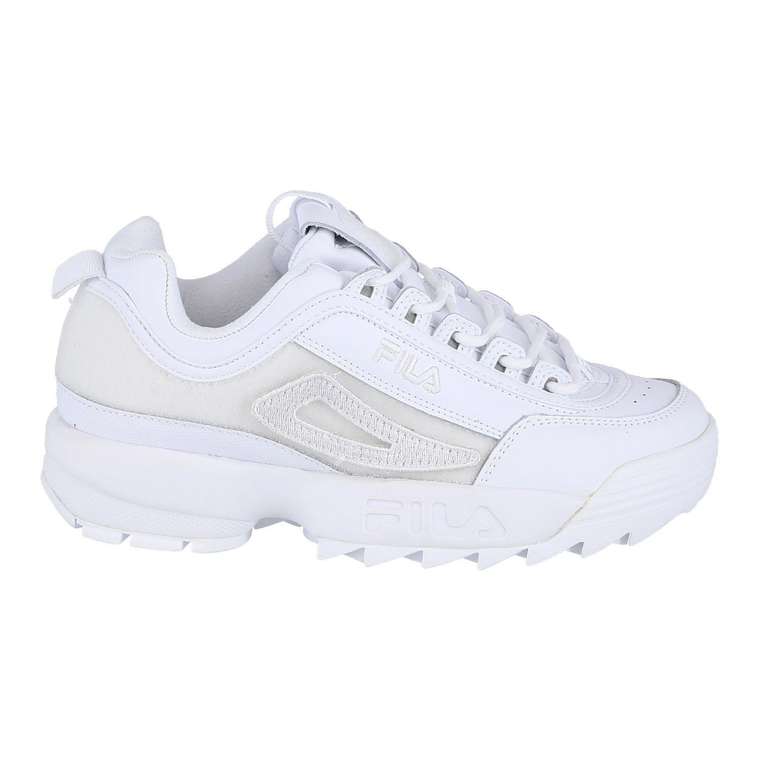 Fila Disruptor II Patches weiss Damen Sneaker