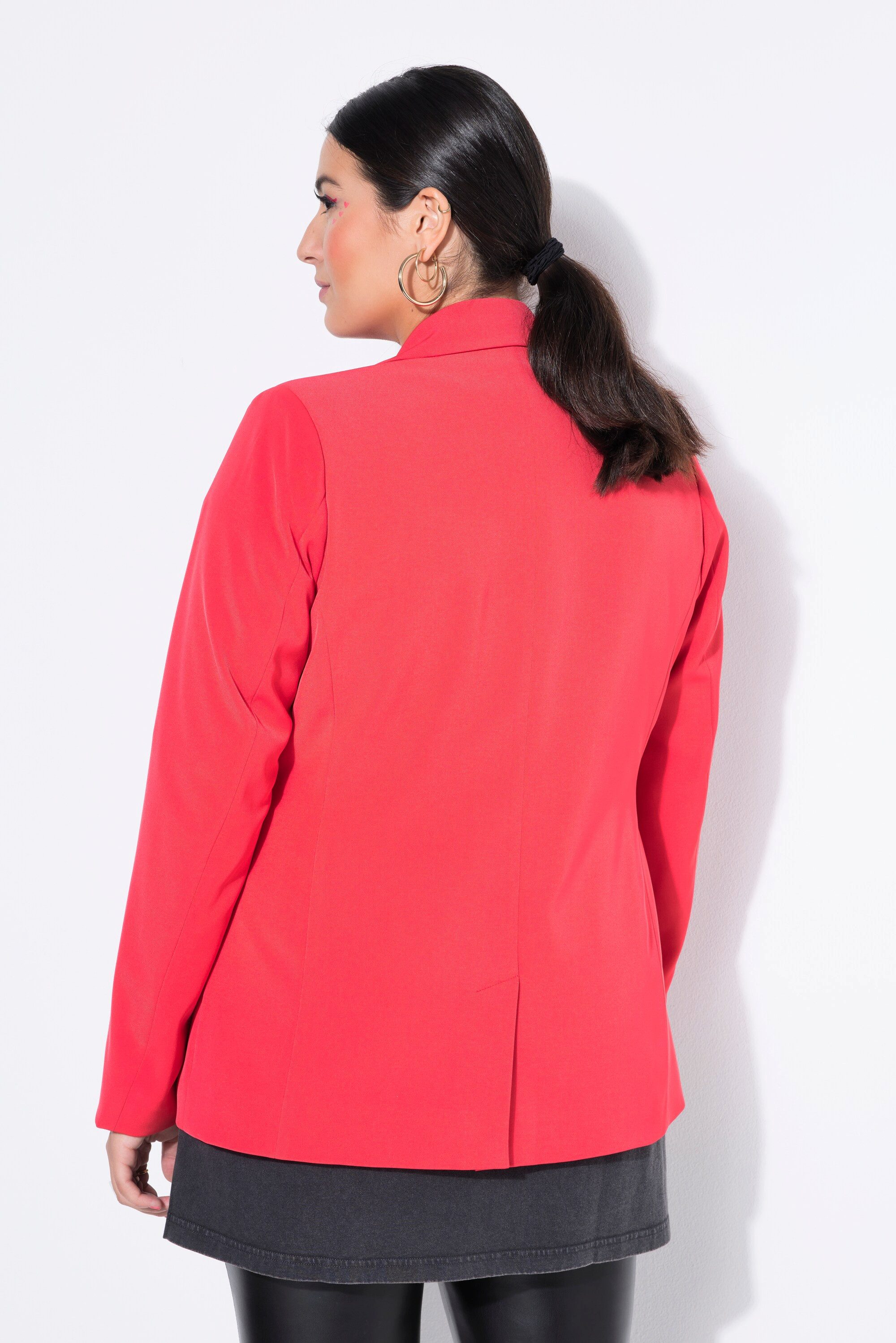 Studio Untold Blusenblazer Blazer fitted Shape Heart Knöpfe