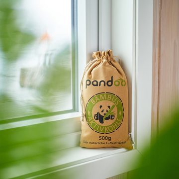 pandoo Filterbeutel Natürliche Lufterfrischer mit Bambus Aktivkohle, 0.5 kg, (Set, 1-St), Aktivkohle