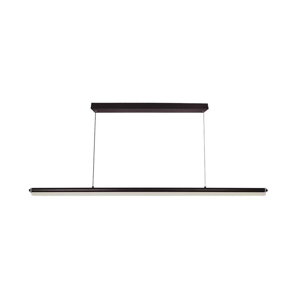 V-TAC LED Pendelleuchte, LED-Leuchtmittel fest verbaut, Neutralweiß, LED Pendelleuchte Hängelampe Esszimmerlampe Wohnzimmer Schwarz L123cm