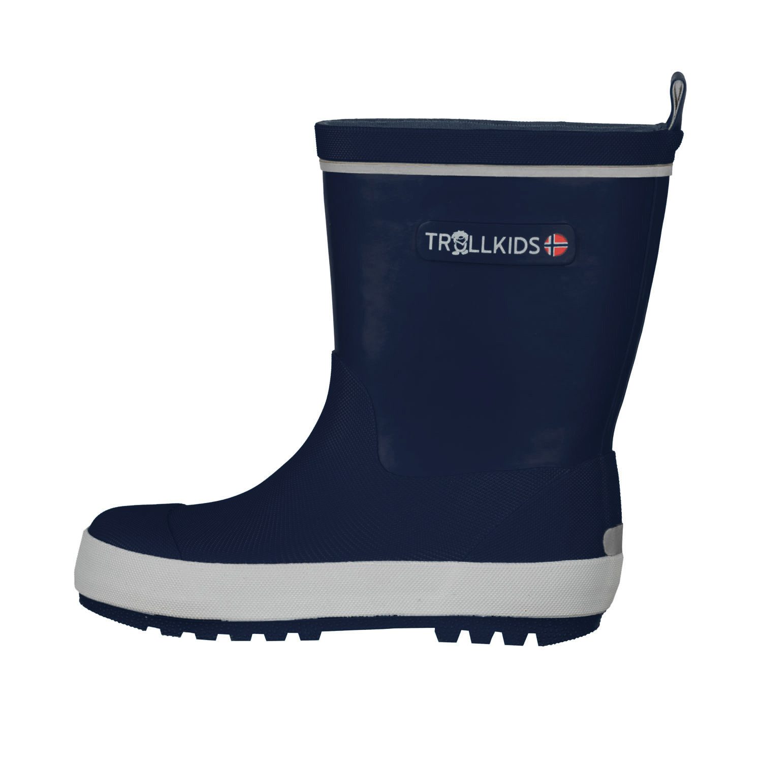 TROLLKIDS KIDS LYSEFJORD RUBBER BOOTS Gummistiefel wasserdicht, mit Gummilaufsohle, für Kinder