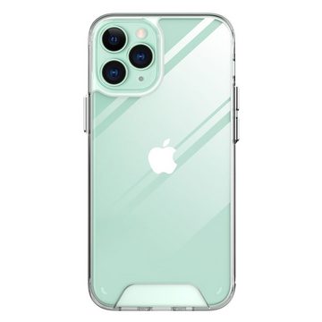 FITSU Handyhülle Ultraklare Hülle für iPhone 12 Pro Max Transparent, Ultraklare Handyhülle transparentes Slim Case mit Eckenschutz