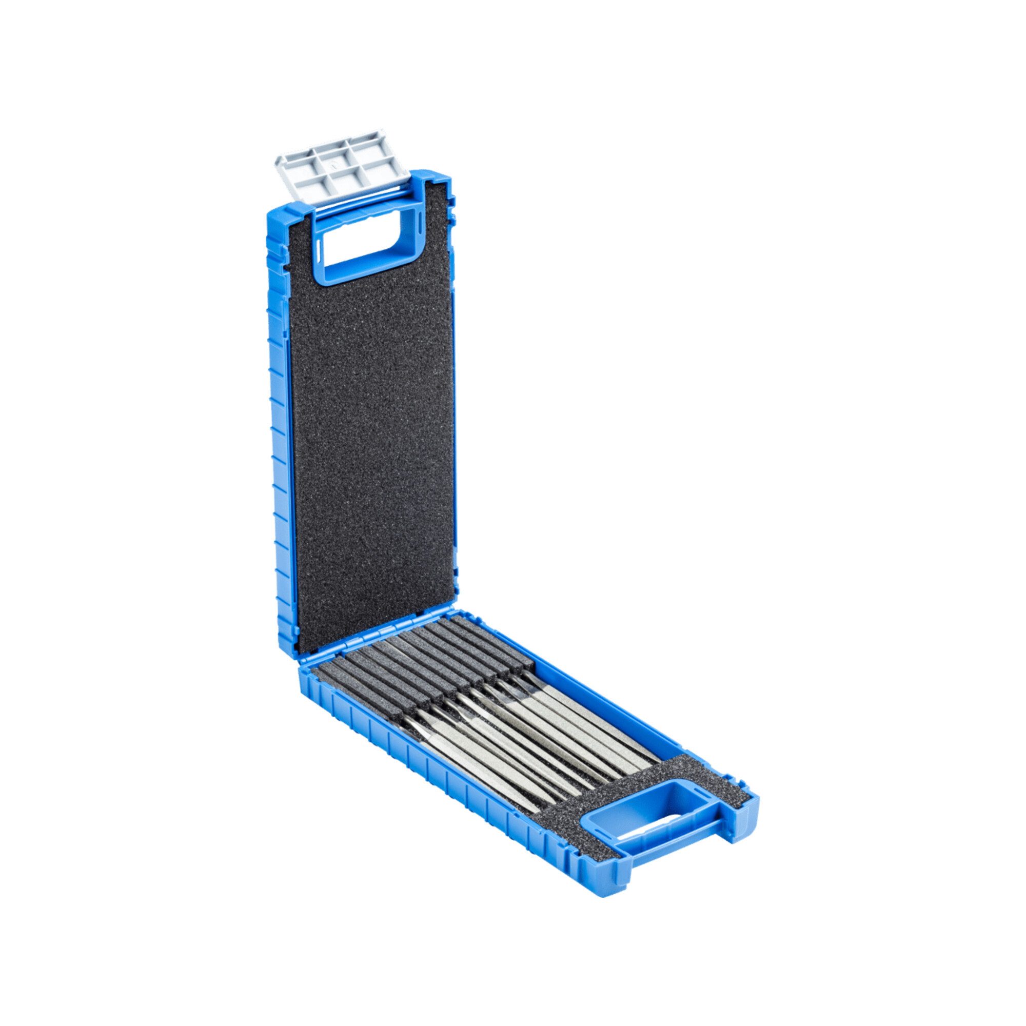 Pferd Feile PFERD TOOLS Diamant-Nadelfeilen-Set 11-tlg. 140mm D91 (fein) für harte