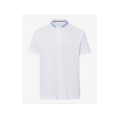 Brax Poloshirt weiß regular fit (1-tlg)