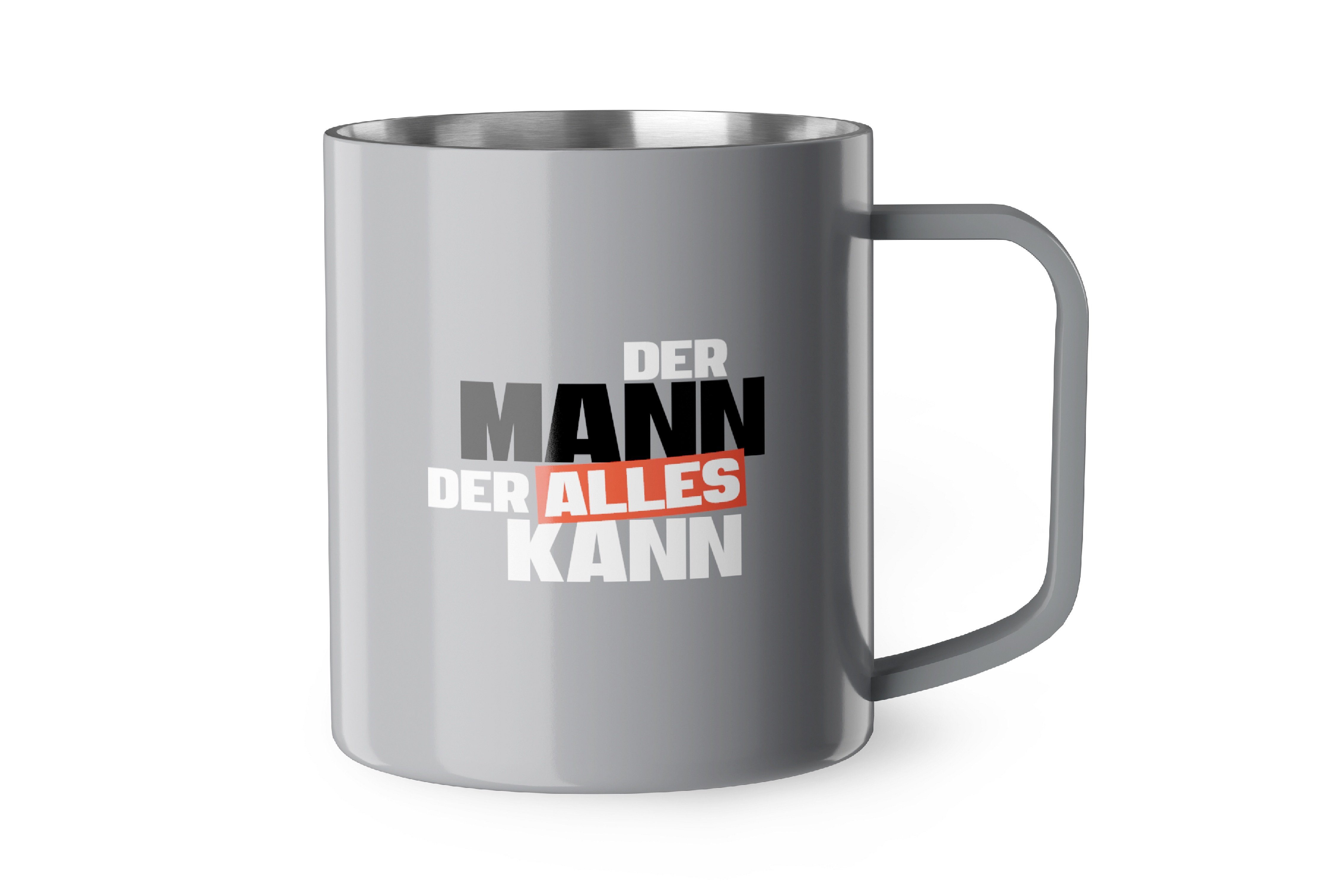 La Vida Tasse Thermobecher Thermotasse Isolierbecher Edelstahl La Vida MANNTASTISCH, Material: Edelstahl
