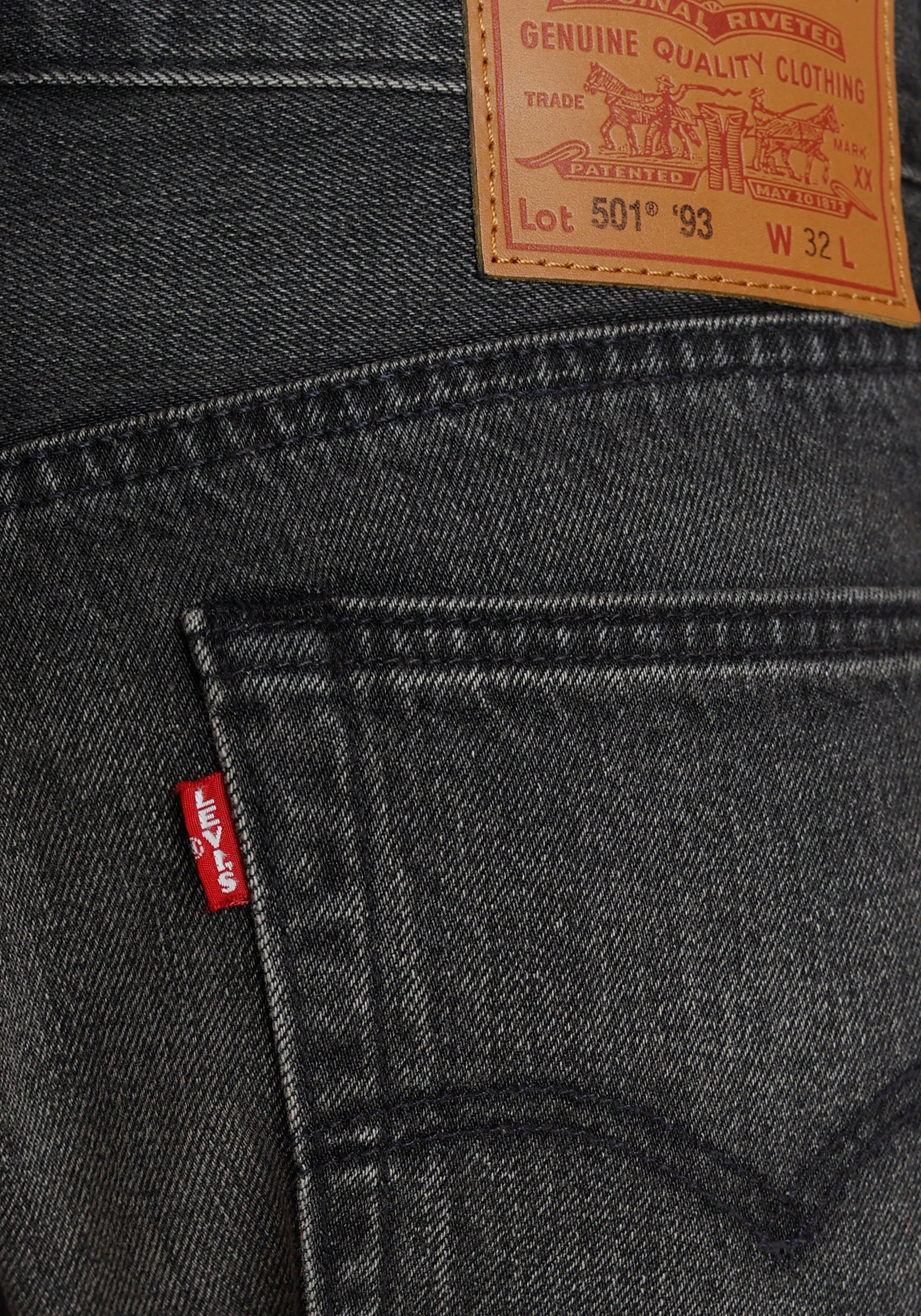 worn 501 Levi's® black Jeansshorts '93