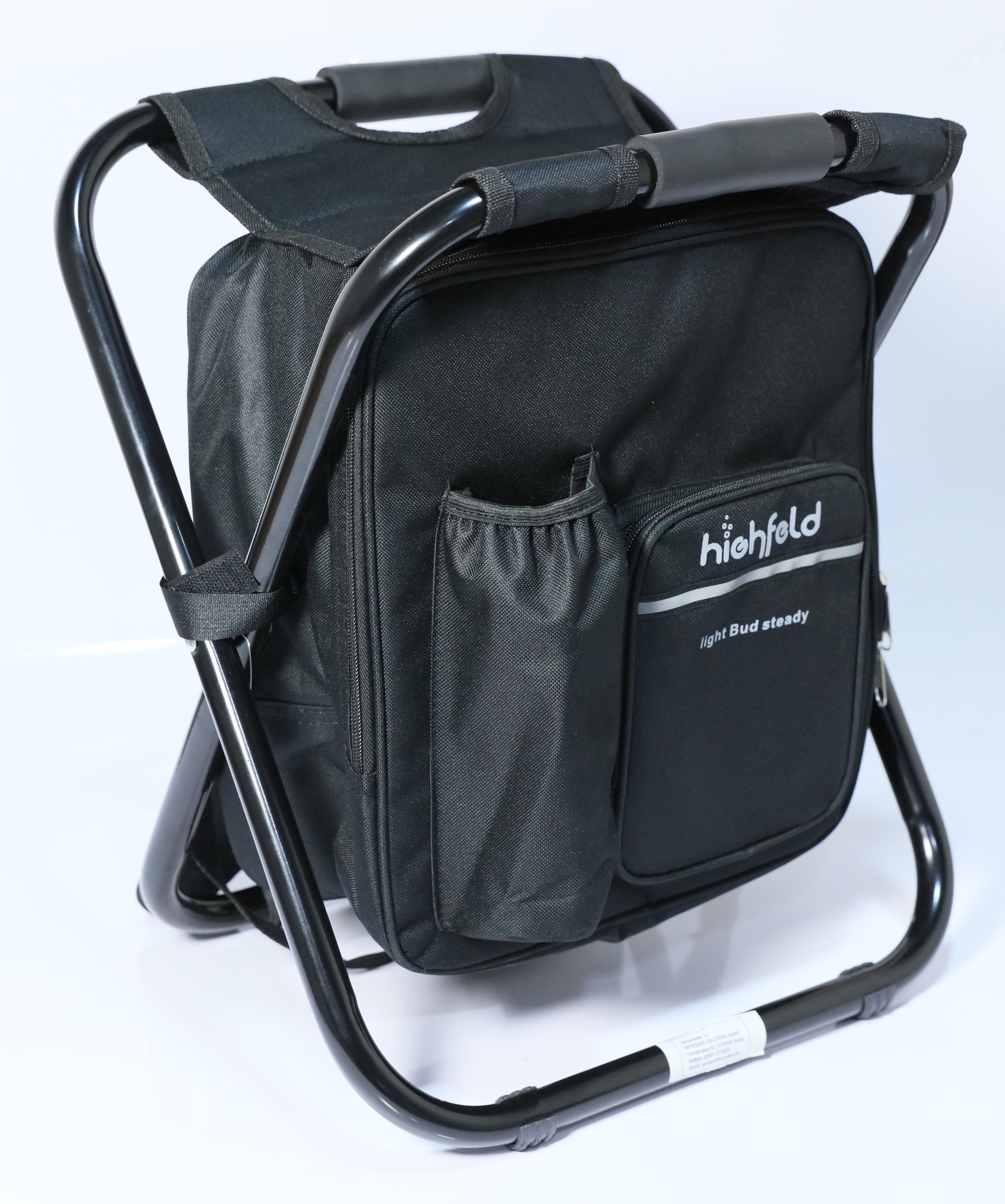 highfeld Campinghocker Camping Hocker mit Rucksack günstig online kaufen