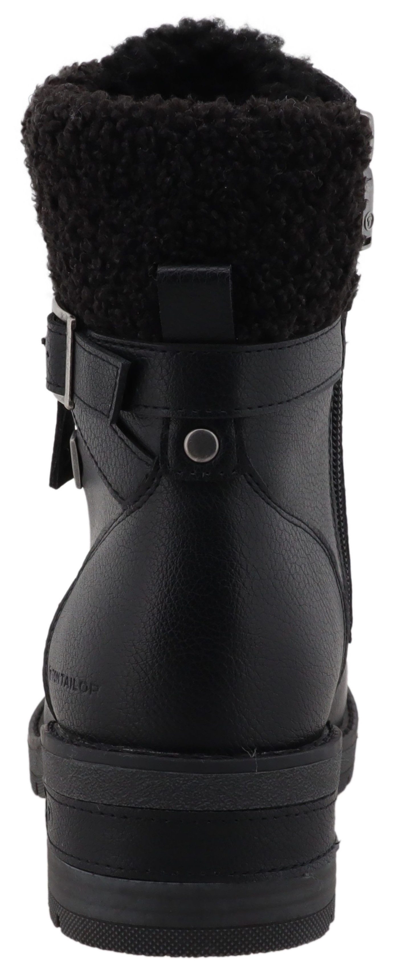 TOM TAILOR Winterstiefelette Stiefelette, Winterboots mit Blockabsatz günstig online kaufen