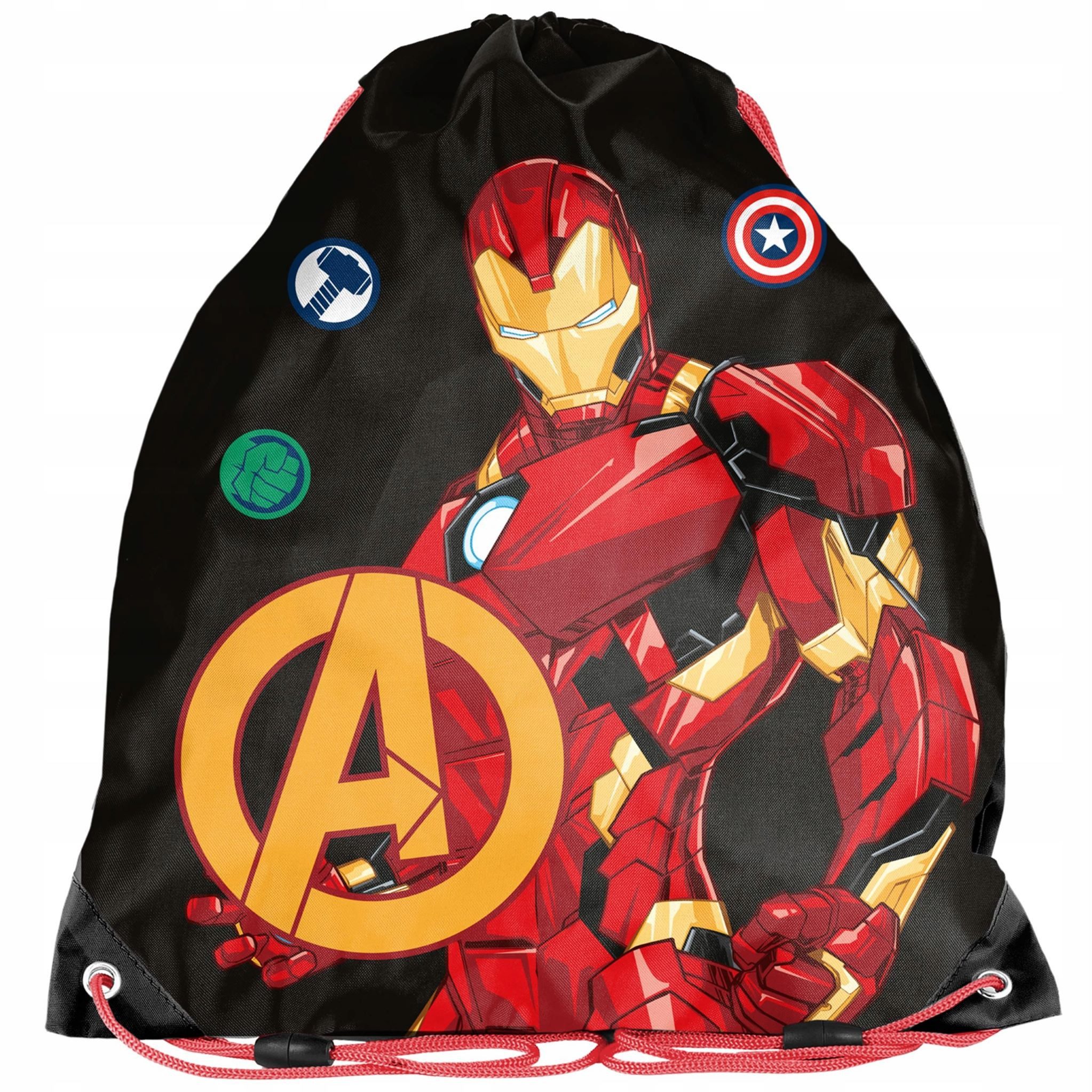 Kinderrucksack Avengers Turnbeutel für Kinder, Iron Man
