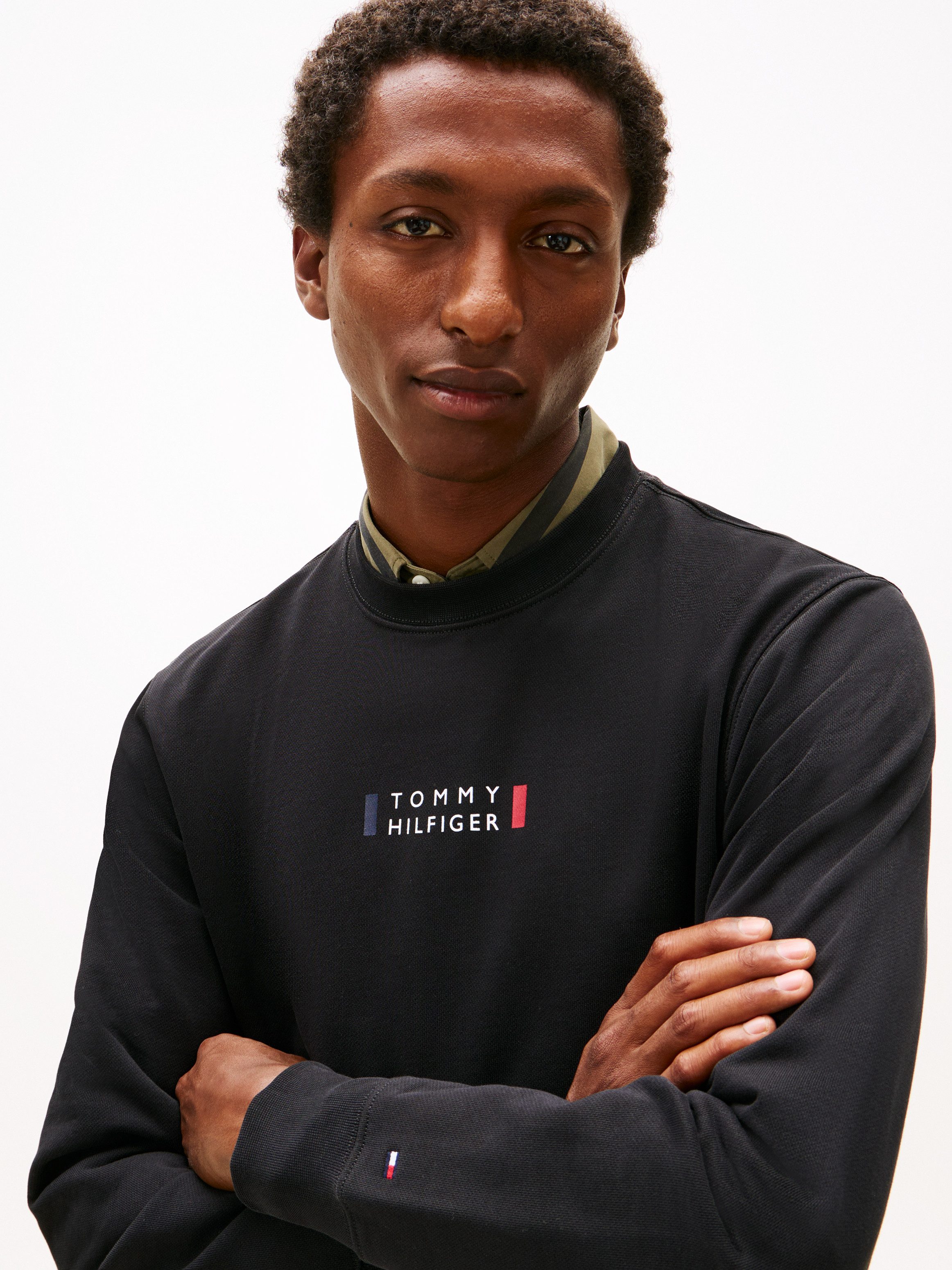 Tommy Hilfiger Sweatshirt BRAND LOVE regular fit, Rundhals günstig online kaufen