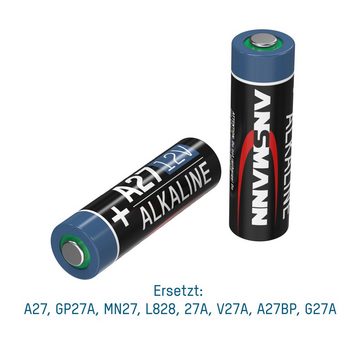 ANSMANN AG A27 12V Alkaline Batterie Spezialbatterie - 8er Pack Batterie