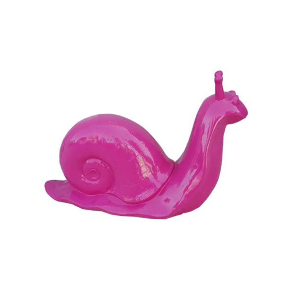 Skulptur Luxus Designer Figur Bunte Schnecke Statue 70cm Figuren Statuen