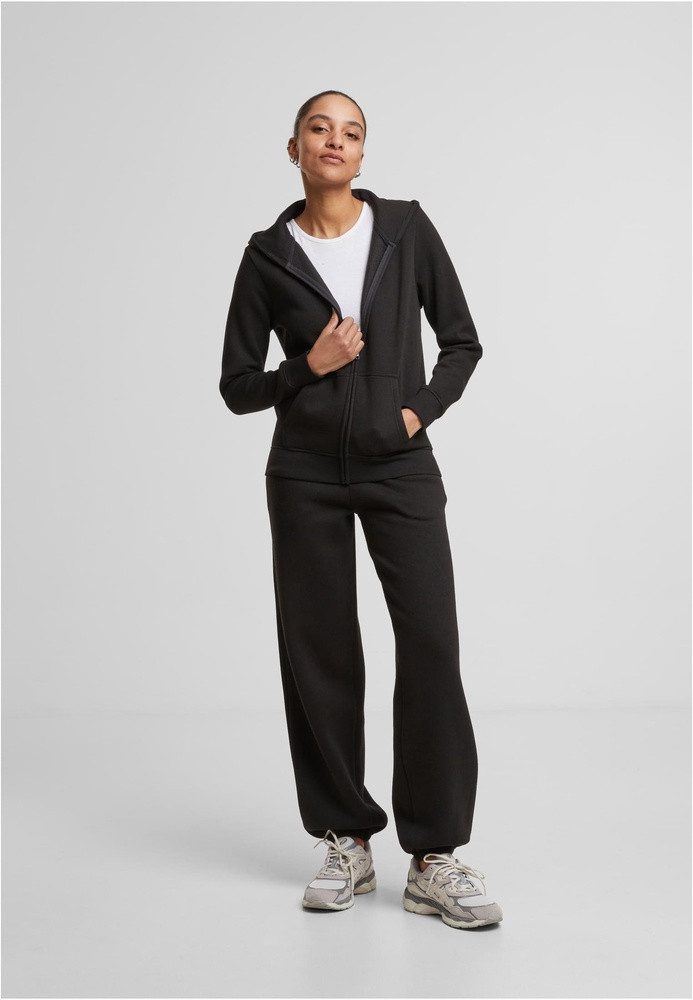 URBAN CLASSICS Hoodie Ladies Basic Essential Zip Hoody